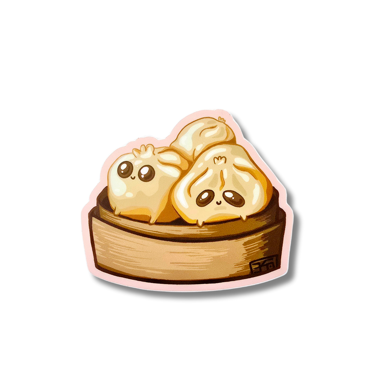 3in vinyl Dumpling Sticker