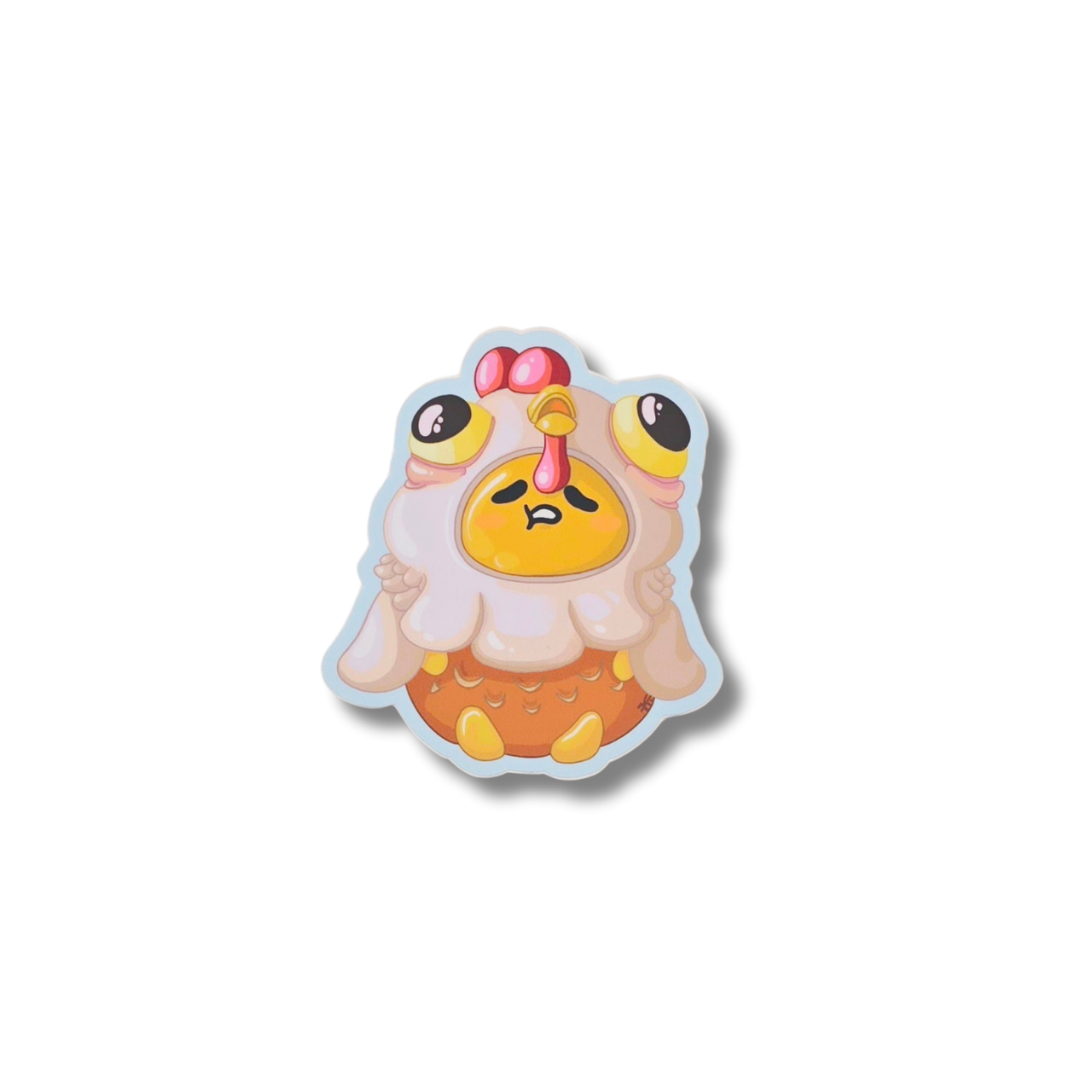 Tired Chicken Vinyl sticker