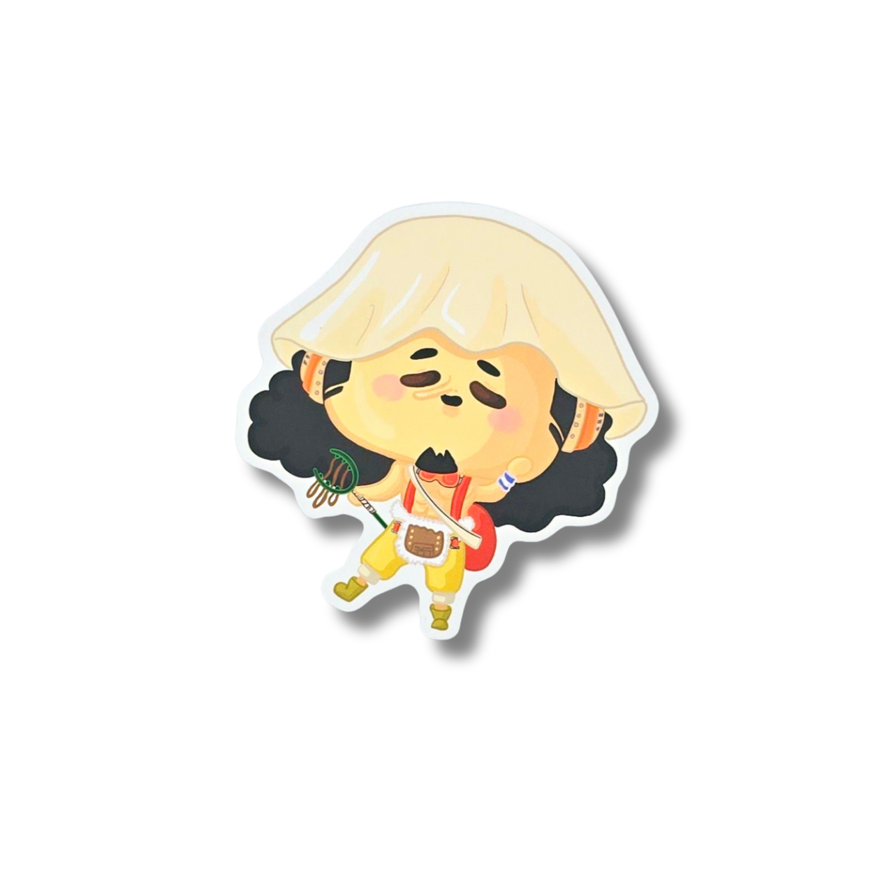 Usopp 3in matte vinyl sticker
