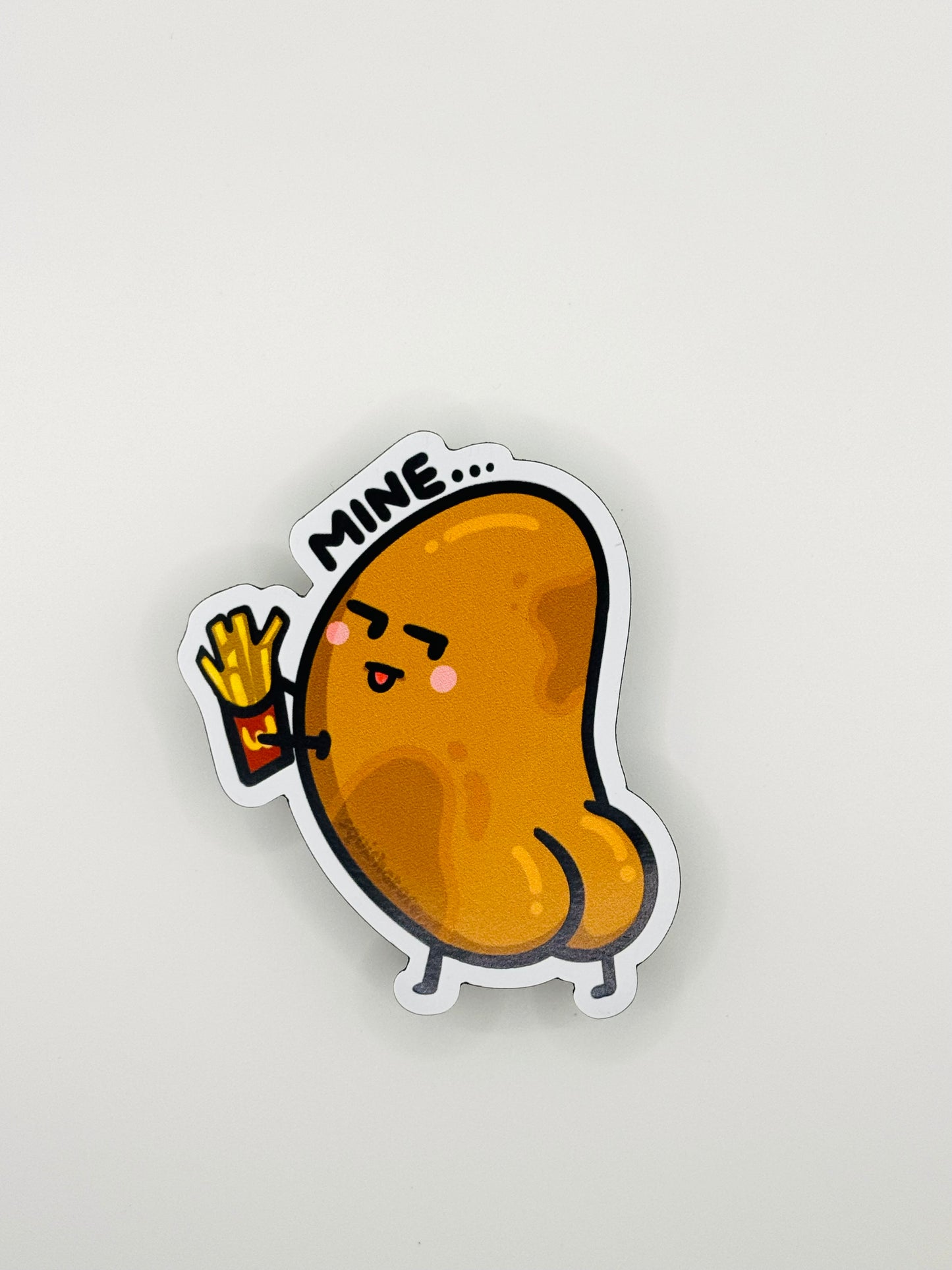 Butttato Diecut Vinyl Sticker