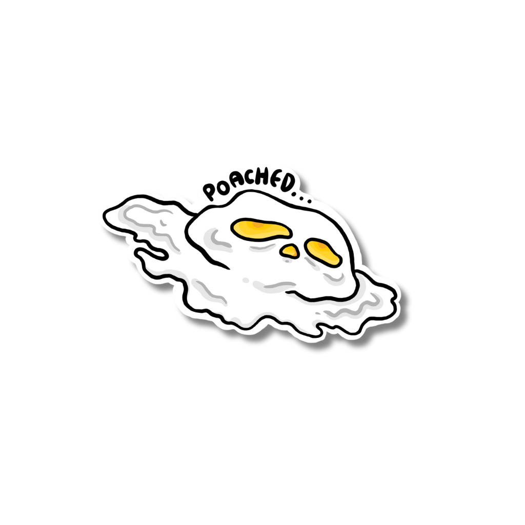 Poached Egg Sticker