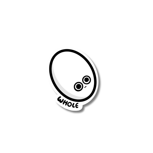Whole egg sticker