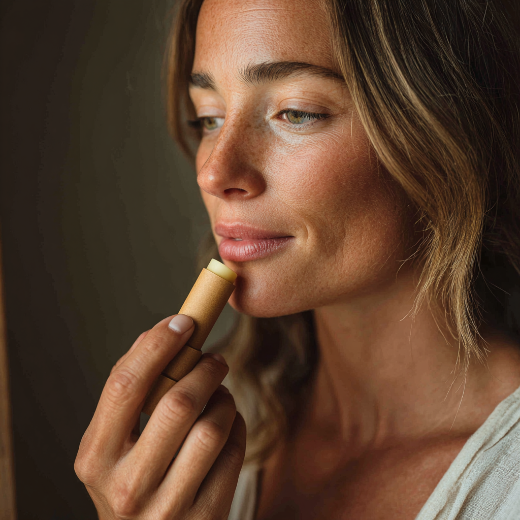 Organic Lip Melt, Lip Butter - Sweet Cream